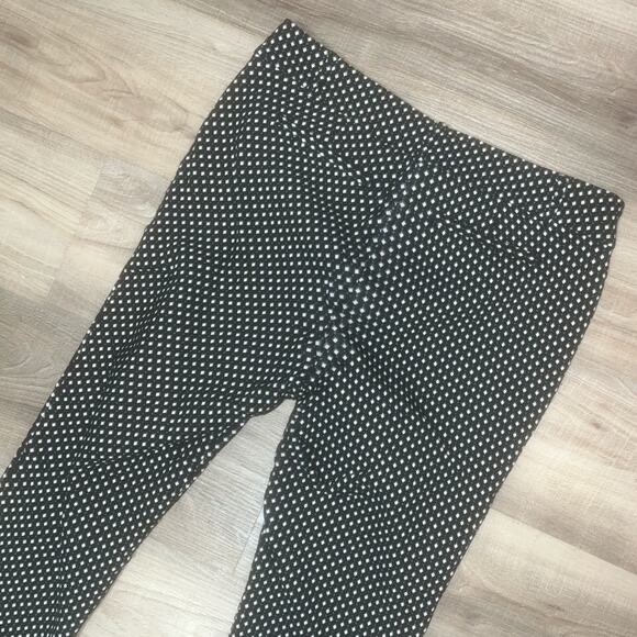 Ricki's Black and White Polka Dot Ankle Pants Sz 8 - Picture 8 of 9
